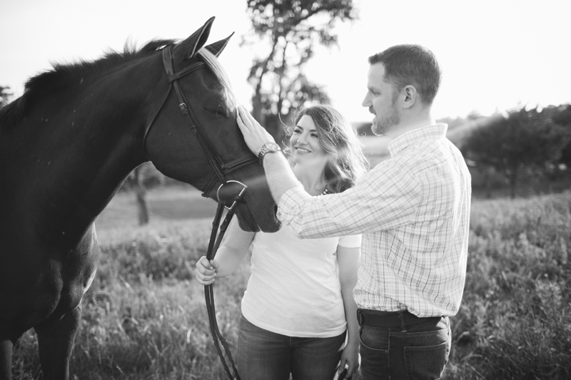 equestrian engagement session_49